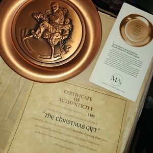 Norman Rockwell Copper Wall Decor